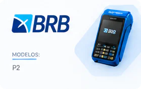 BRB — terminais compatíveis: P2