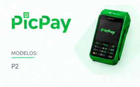 PicPay — terminais compatíveis: P2